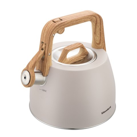 Czajnik tradycyjny 2.5l, bezowy klausberg