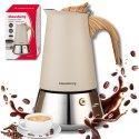 Kawiarka stalowa espresso, 300 ml, indukcja, klausberg kb-7995