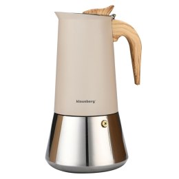 Kawiarka stalowa espresso, 600 ml, indukcja, klausberg kb-7997