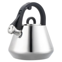 Czajnik stalowy z gwizdkiem 2,5 l połysk, indukcja, klausberg kb-7947