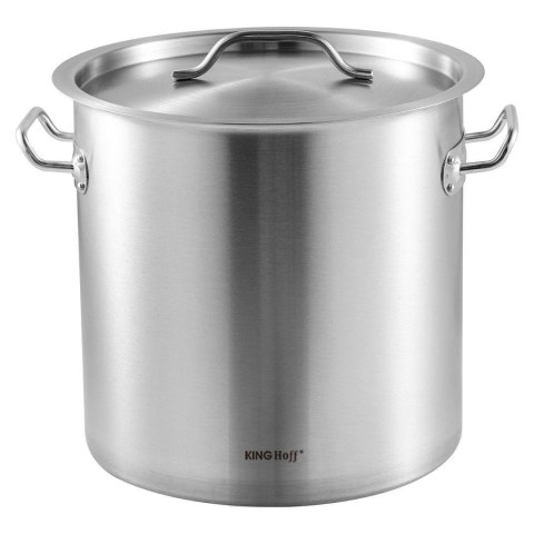 Garnek gastronomiczny, stal nierdzewna, śr.30cm, 21l, kinghoff, kh-1962