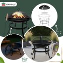 Palenisko ogrodowe, z pogrzebacz, grill, ognisko, 54,5cm, klausberg, kb-2030