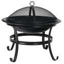 Palenisko ogrodowe, z pogrzebacz, grill, ognisko, 54,5cm, klausberg, kb-2030