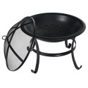 Palenisko ogrodowe, z pogrzebacz, grill, ognisko, 54,5cm, klausberg, kb-2030
