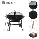 Palenisko ogrodowe, z pogrzebacz, grill, ognisko, 54,5cm, klausberg, kb-2030