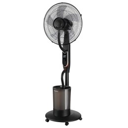 Wentylator mgiełkowy z nawilżaczem, led, z pilotem, klausberg, kb-9043