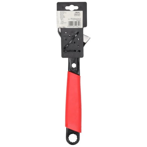Klucz nastawny 150mm, 0-19mm, plastikowy uchwyt