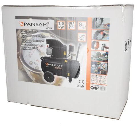 Kompresor olejowy 1,5 kw 8 bar 50 l