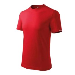 Koszulka męska t-shirt m, czerwona, 100% bawełna