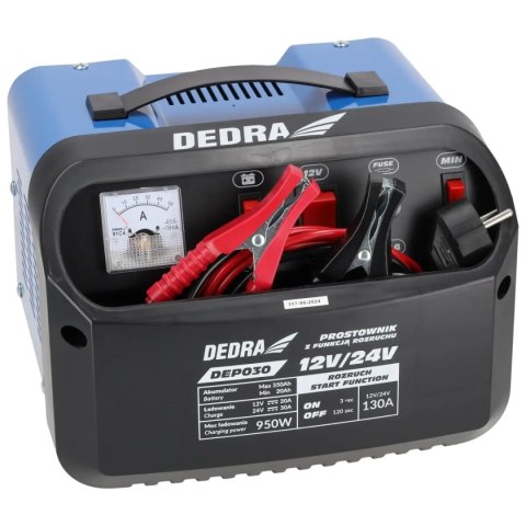 Prostownik z rozruchem 12/24v 20-350ah