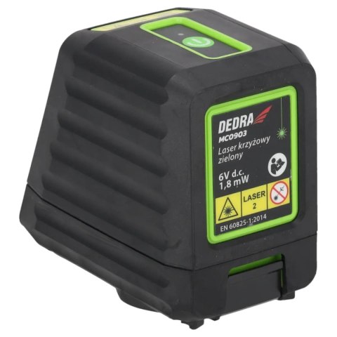 Laser krzyżowy, zielony