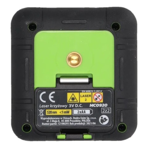 Laser krzyżowy zielony + dalmierz laserowy 40m-zestaw