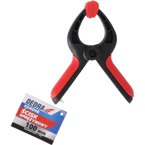 Ścisk sprężynowy 100mm, dwumateriałowy