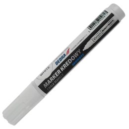 Marker kredowy biały, 1szt