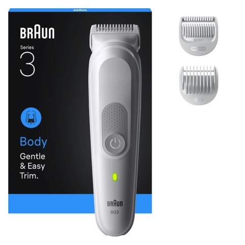 Braun Series 3 80789711 maszynka do włosów Jasny Szary