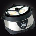 Russell Hobbs Stylo 7 jaj. 365 W Czarny, Stal nierdzewna