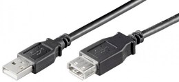 MANHATTAN Kabel USB 2.0 przedłużacz USB-A na USB-A M/F 0.25 m 686221