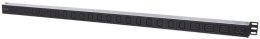 TECHLY Listwa zasilająca pionowa 20x C13, 4x C19, kabel 2 m C13-in/Schuko-out 163675