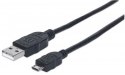 MANHATTAN Kabel USB 2.0 USB-A na USB-MicroB M/M 3.0 m 325684