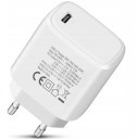 LIVALL Ładowarka sieciowa GaN USB-C 20W PD3.0 PPS biała IPW-USB-20WCG