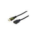 TECHLY Kabel HDMI na HDMI 4K60Hz M/F 1.8 m ICOC HDMI2-4-EXT018