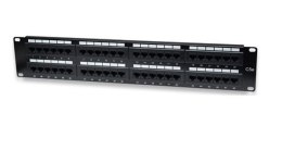 TECHLY Patch panel 48-portów RJ45 UTP Cat5e 2U Rack 19 513579