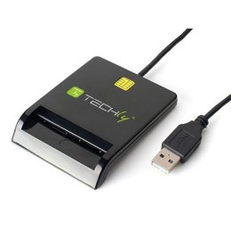 TECHLY Czytnik kart elektronicznych Smart Card USB-A I-CARD CAM-USB2TY2