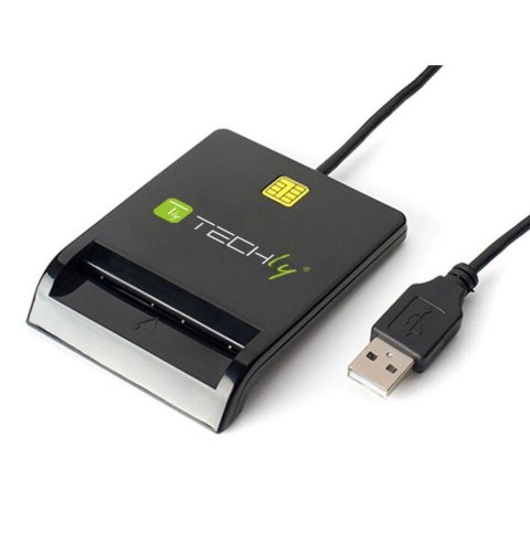 TECHLY Czytnik kart elektronicznych Smart Card USB-A I-CARD CAM-USB2TY2