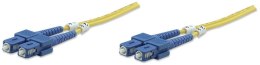 MANHATTAN Patchcord światłowodowy OS2 9/125 SM SC-LC Duplex 1 m 302655