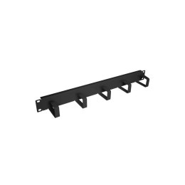 INTELLINET Organizer kabli do szaf Rack 19 1U 5 uchwytów, metal czarny 699995TS.1