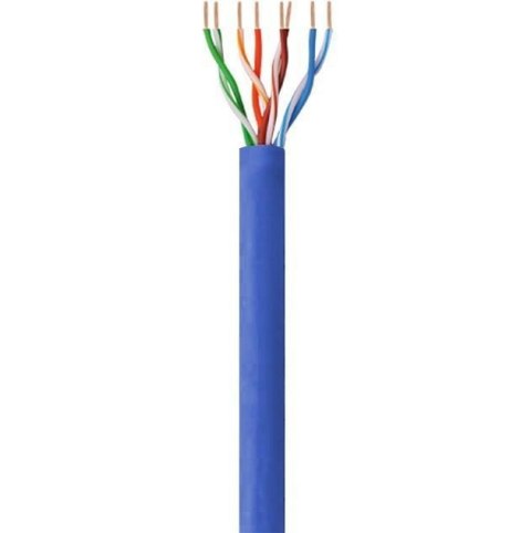 INTELLINET Kabel skrętka Cat6 UTP drut 305 m CCA niebieski 025619