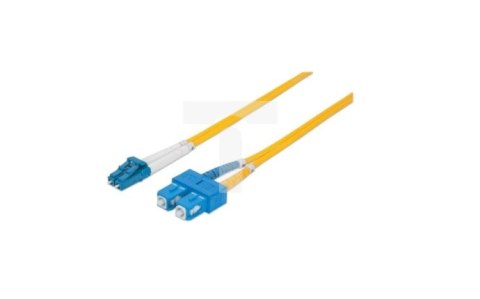 INTELLINET Patchcord światłowodowy OS2 9/125 SM SC-LC Duplex 1 m 473965