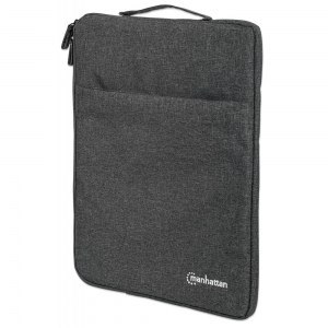 MANHATTAN Etui pokrowiec do laptopa 15.6" wodoodporne szare 439817