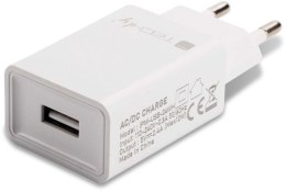 MANHATTAN Ładowarka sieciowa USB 12W/2.4A 5V biała IPW-USB-24WH