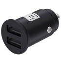 TECHLY Ładowarka samochodowa 2x USB-A 24W/4.8A 5V IUSB2-CAR5-A24B