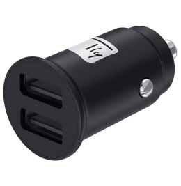 TECHLY Ładowarka samochodowa 2x USB-A 24W/4.8A 5V IUSB2-CAR5-A24B