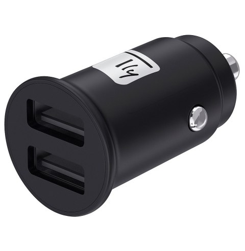 TECHLY Ładowarka samochodowa 2x USB-A 24W/4.8A 5V IUSB2-CAR5-A24B