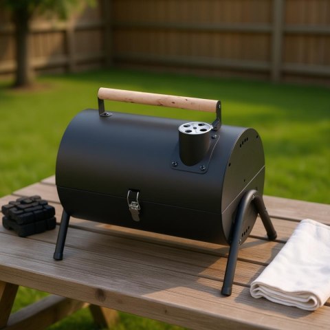 Grill ogrodowy, węglowy, przenośny, turystyczny, kinghoff