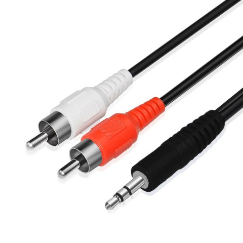 Kabel aux mini jack 3,5mm 2 rca cinch stereo 1,5m e398 1 sztuka