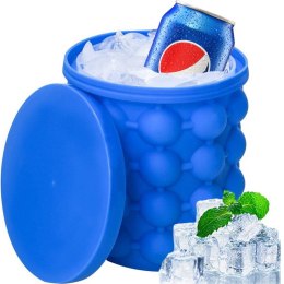 Kubek foremka do lodu kostkarka kubełek silikonowy