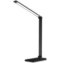 Lampka led biurkowa szkolna na biurko dotykowa 5 barw 5w ściemniana usb -e147-1 czarny