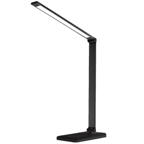 Lampka led biurkowa szkolna na biurko dotykowa 5 barw 5w ściemniana usb -e147-1 czarny