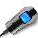 Lampka rowerowa led licznik dzwonek km prędkościomierz usb -s092