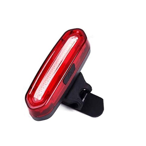 Lampka rowerowa światło przód tył led na kierownicę rower mocna usb jasna s093