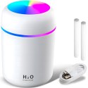 Nawilżacz powietrza dyfuzor zapachowy led do auta aromaterapia lampka nocna -e558