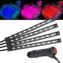 Oświetlenie 12 led do samochodu auta listwa taśma -m005
