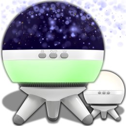 Projektor gwiazd nieba lampka obrotowa nocna dla dzieci rzutnik led prezent -e295