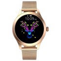 Smartwatch zegarek damski wodoodporny polska aplikacja sport sen rozmowy