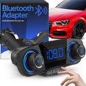 Transmiter fm bluetooth 5.0 usb wielofunkcyjny 8w1 -e666