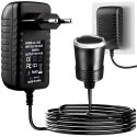 Zasilacz dc 12v 2a / ac 100-240v do auta inwerter -e557